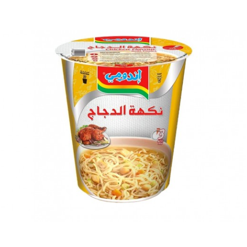 إندومي كوب شعيرية بنكهة الدجاج 62 جرام